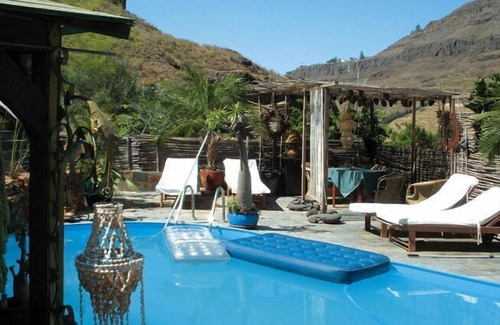 San Bartolome de Tirajana House | Bungalow in Maspalomas with communal pool