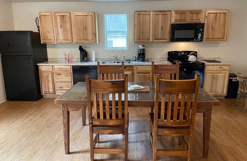 Woden RV Rental | Bunk Hall at Tall Timbers Retreat. Sleeps 11.