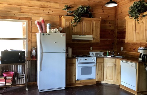 Athens Cabin | Bunk Room 2 / Campbell Cabin. Stay and Play on a Private Campground!