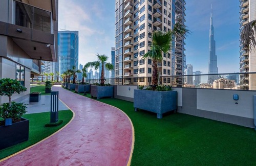 Dubai Sports City Apartment | Burj Dreams - Luxe Studio Stay