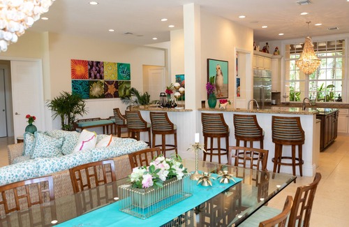 Dunmore Town House | Buttonwood – Bayfront Luxury Villa with Private Dock + Pink Sands Beach Access