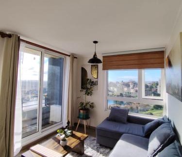 Concepcion Apartment | céntrico departamento con vista a laguna