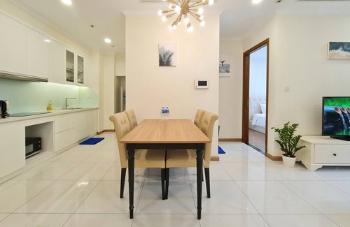 Hang Xanh Condo | Căn hộ 1 phòng ngủ, có ban công, tầm nhìn nội khu