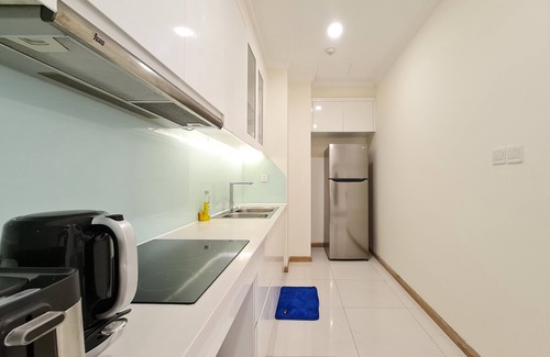 Hang Xanh Condo | Căn hộ 1 phòng ngủ, có ban công, tầm nhìn nội khu