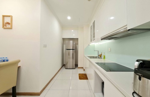 Hang Xanh Condo | Căn hộ 1 phòng ngủ, có ban công, tầm nhìn nội khu