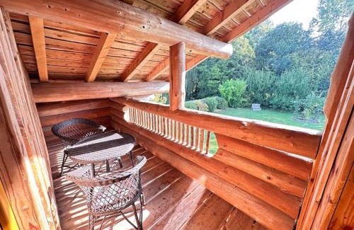 Nuisement-sur-Coole House | C Les rondins nature gîte 8 personnes avec jardin