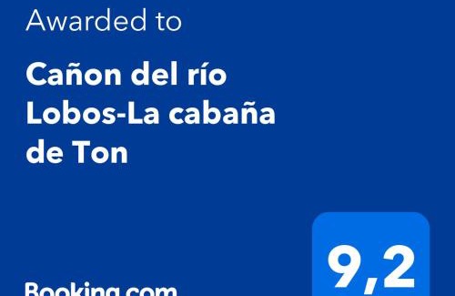 San Leonardo de Yague House | Cañon del río Lobos-La cabaña de Ton