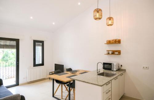 Besalu Apartment | Ca l'Eudald 3, Apartamento en Besalú con terraza