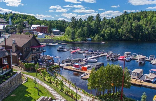 Sainte-Marguerite-du-Lac-Masson Apartment | The Viking Resort & Marina is a resort located in the Laurentians region.