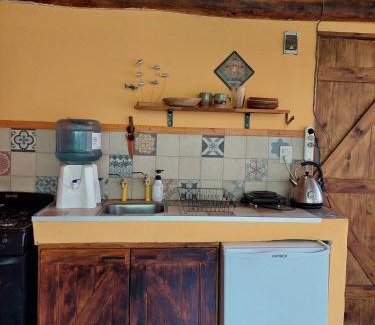 Potrerillos Ski Chalet | Cabaña en potrerillos con bajada al arroyo