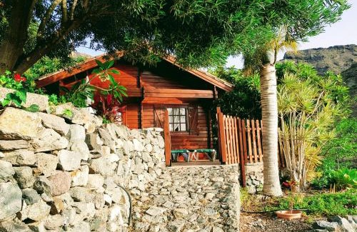 Alojera House | Cabaña Los Palmeros, vista al mar y la montaña
