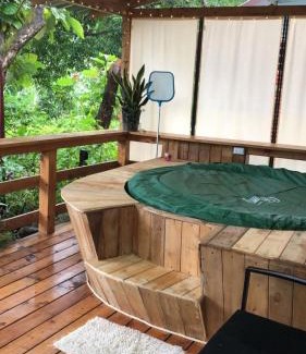 Uvita Apartment | Cabaña Vacal WiFi, beach front #1