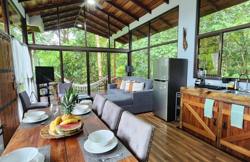 Penas Blancas Cabin | Cabañas Caeli Rainforest Glass Cabin El Congo La Fortuna