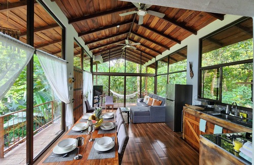 Penas Blancas Cabin | Cabañas Caeli Rainforest Glass Cabin El Congo La Fortuna