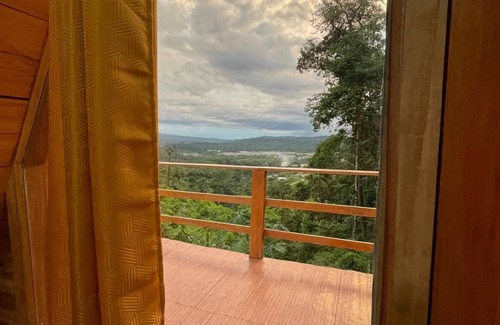 Tena House | Cabañas en un Mirador, divisa la belleza amazónica