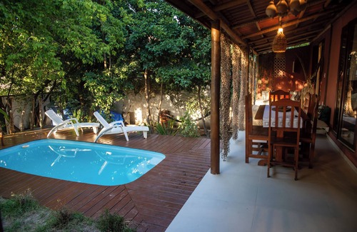 Pipa House | Cabana Shambhala-Tropical Cabin in Pipa-Tibau do Sul