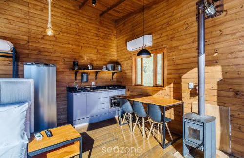 Anitapolis House | Cabana aconchegante c/jacuzzi e lareira – VST019