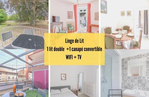 Lugny Apartment | CABANA & Le Gîte de la Tour - Proche Mâcon Nord