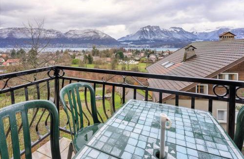 Cessenaz Apartment | Cabana & Panorama Lac Annecy -Parking & Terrasse