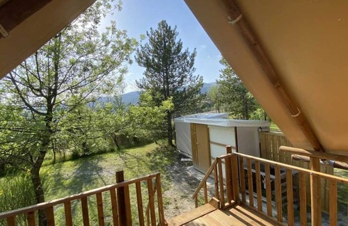 Rosans Cabin | Cabane 4 étoiles - Piscine - ccbacfg