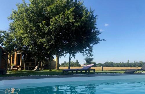 Aigrefeuille-sur-Maine House | Cabane au cœur du Vignoble Nantais avec piscine privative chauffée - FR-1-306-1210