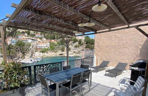 Calanque de Morgiou Bed & Breakfast | Cabanon vue mer L ilette Niolon Côte bleue