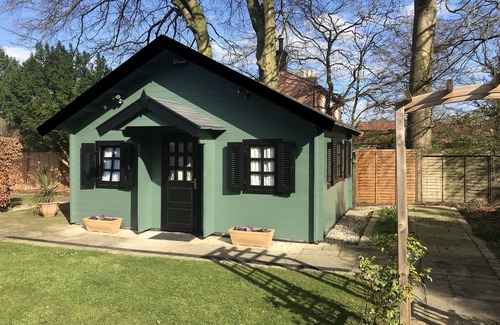 East Dereham Cabin | CABIN 1 - Glengoyne. Cabin Hideaways in Private Gardens