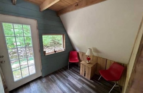 Northern Cabin | Cabin #3 Francis - Custom built A-Frame Bunkhouse - pet and kid friendly