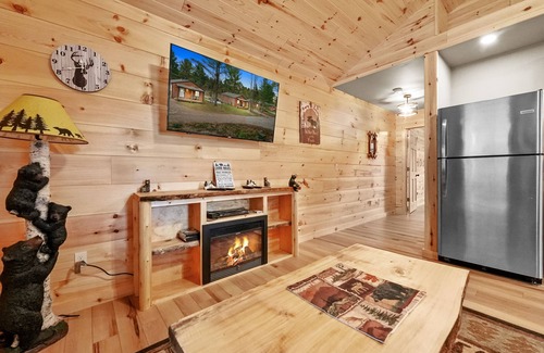 Atlanta Cabin | Cabin # 4 at Northern Comfort HANDICAP FRIENDLY UNIT