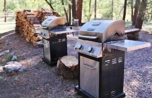 Payson Cabin | Cabin 5 – Wolf Den Family Cabin - Multiple Beds, Fireplace and Outdoor Jacuzzi