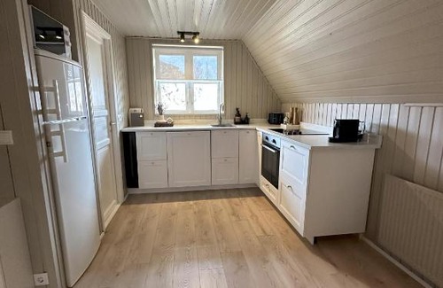 Selfoss House | Cabin in Lava Village with hot tub