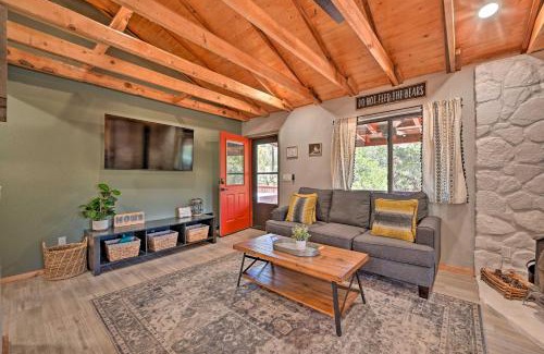 Pine House | Cabin in Tonto National Forest Deck and Views!