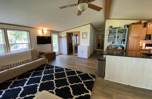 Ottertail Resort | Cabin, Lakeside Historic Boathouse with Sand Beach & Volleyball, SUPER PRIVATE