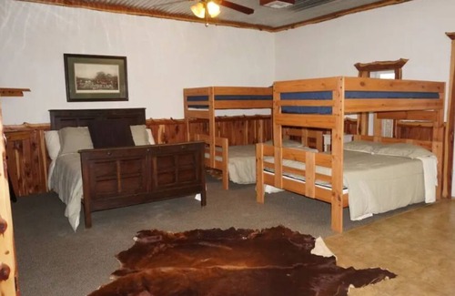 Graham Cabin | Cabin: Sleeps-14, 10 Acres, Pool + Outdoor Bar