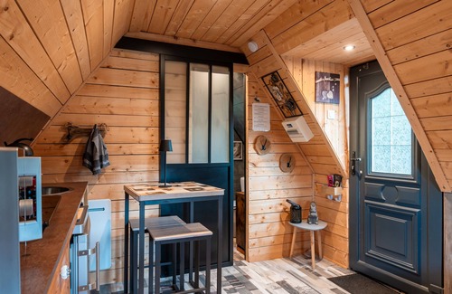 Granges-Aumontzey Cabin | Cabin 'The Squirrel' with Private Terrace