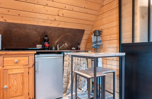 Granges-Aumontzey Cabin | Cabin 'The Squirrel' with Private Terrace