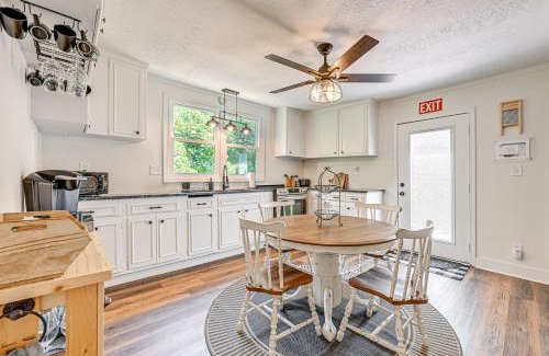 Carrollton House | Cabin with Fire Pit - 7 Mi to Downtown Carrollton!