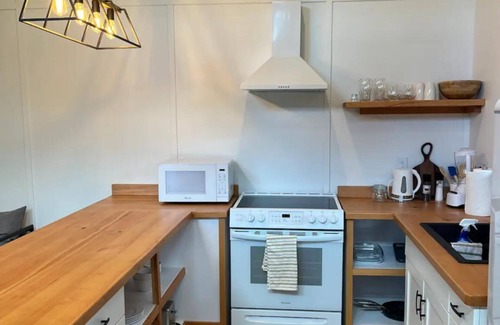 Mansons Landing Cabin | Cabins on Cortes Island, pet friendly, private near lake on large property.
