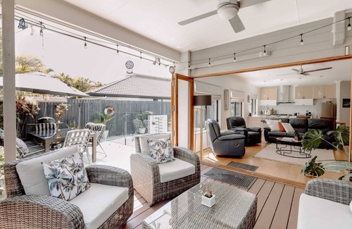 Caloundra West House | Caloundra- Family Pet Friendly Home with Pool