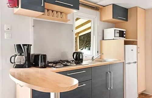 Les Eyzies House | Camping Le Mas de Sireuil* - Classic XL 3-room mobile home for 4/6 people