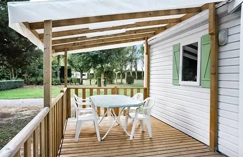 Les Eyzies House | Camping Le Mas de Sireuil* - Classic XL 3-room mobile home for 4/6 people