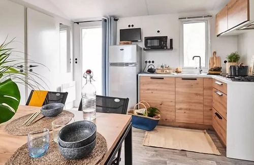 Saint-Cirq House | Camping Brin d'Amour * - MOBILE-HOME VENEZIA YEAR 2022, LAVE-VAISSELLE, TV, ANIMAL NO ACCEPTE 5 persons