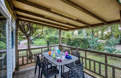 Saint-Cirq House | Camping Brin d'Amour * - MOBILE HOME BERMUDES PLUS (3 bedrooms, TV, dishwasher) 6 persons
