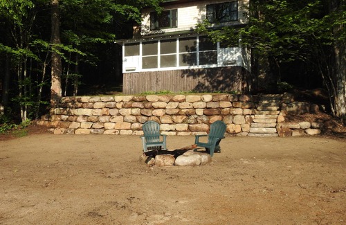 Rainbow Lake Cabin | Camp Oxbow on Rainbow Lake in the heart of the Adirondack Mountains