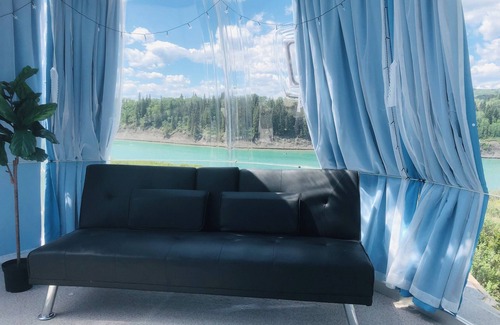 Bighorn No. 8 RV Rental | Campground Dome 2 in ghost lake
