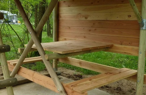 Cormoranche-sur-Saone House | Camping du Lac* - 1 Room 2 Person Perched Tent