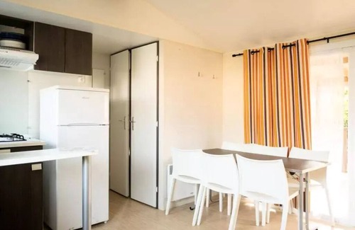 Saint-Michel-Chef-Chef House | Camping du Bord de Mer * - Eco mobile home 3 bedrooms + terrace - economical 6 people