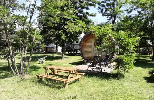 Arlebosc House | Camping du Viaduc* - Barrel 1 Room 2 People Without Sanitary