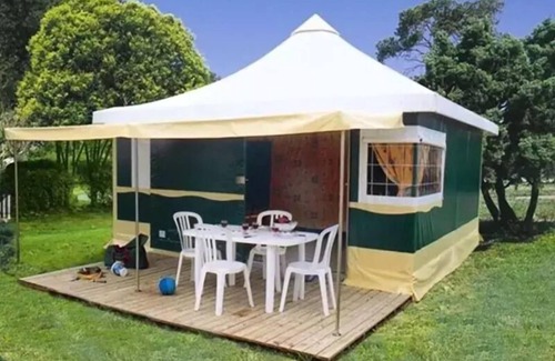 Rieux-de-Pelleport House | Camping Flower Les Mijeannes* - Canvas Bungalow 3 Rooms 4 People Without Sanitary