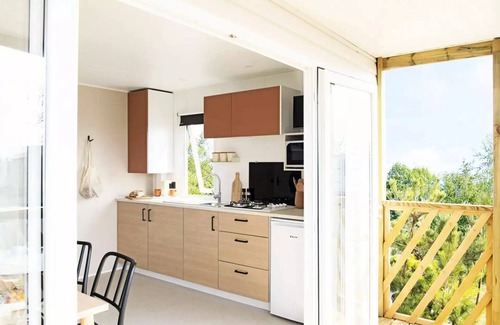Nevez House | Camping Le Raguenès Plage* - Mobile home Loggia Bay 3 Rooms 4 People